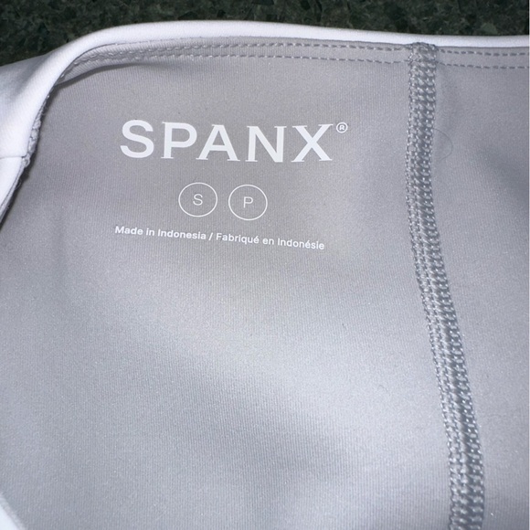 Spanx Shape Active Get Moving Zip Front Racer Back Dress Vivid White Small NWT - Picture 8 of 13